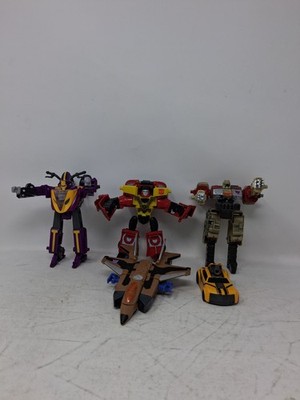 TF ARMADA LOT 4 LOOSE FIGURES INCOMPLETE+BUMBLE BEE PRIME MC D'S TOY-USED