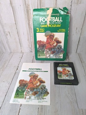 Atari Football CX2625 CIB with Manual
