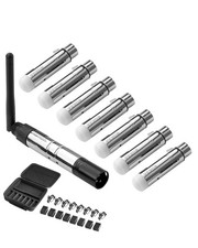 DMX Wireless Receiver, 7 Receivers  1 Transmitter, 2.4G ISM Band, 656 ft Transm