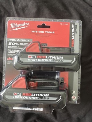 Milwaukee M12 + M18 Battery Bundle (4 Total) NEW Sealed Genuine   $250
