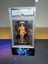 2021 Panini Prizm Austin Reaves PSA 10 Auto GRADE ROOKIE