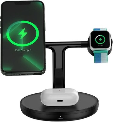 Baseus Swan 3-in-1 Magnetic Wireless Charging Stand 20W Fast Charger