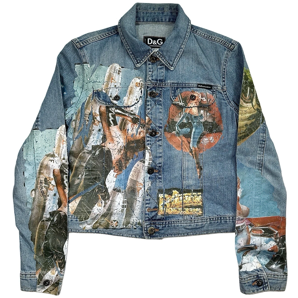 Dolce&Gabbana Women's Denim Coats, Jackets & Waistcoats for Women
