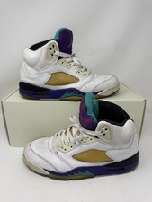 Size 9M - Air Jordan 5 Retro Grape 2013 White...