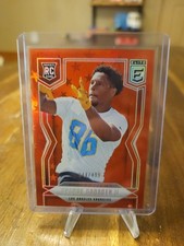 2025 Donruss Elite Oronde Gadsden II Red Stars #159 044/499 Chargers (RC)