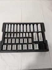 Gearwrench Socket Set Deep Standard 36 Pc 12 Drive 9 To 32 Mm 80730