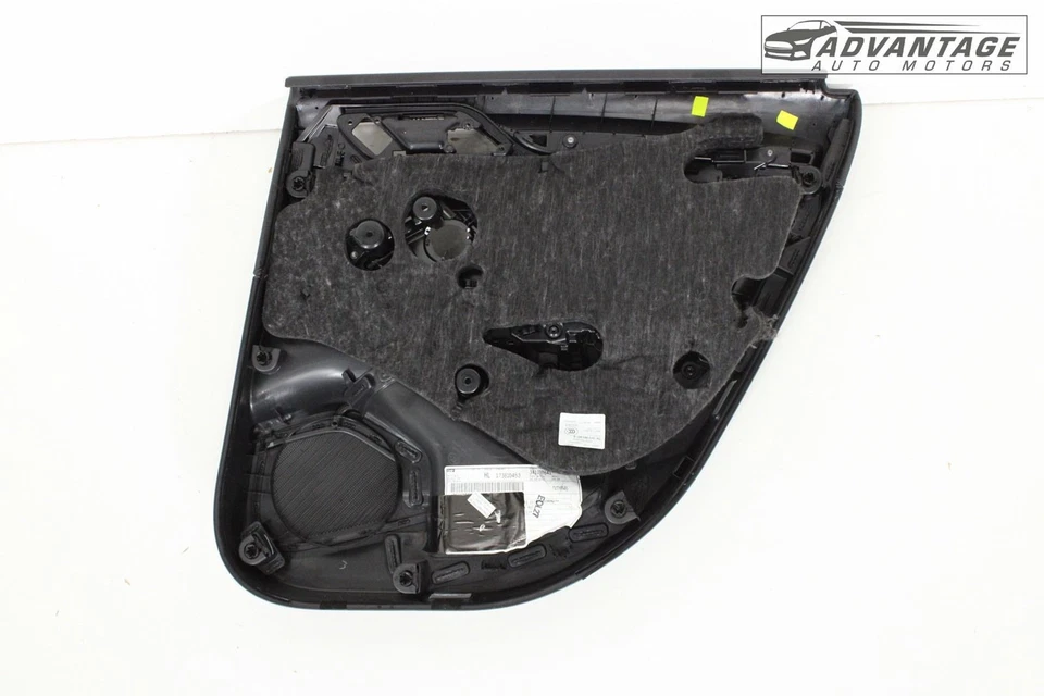 2017-2020 AUDI A3 QUATTRO 8V SEDAN REAR LEFT SIDE DOOR PANEL TRIM COVER OEM - Image 2 of 4