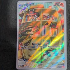 Pokémon Litten 167/162 SV05: Temporal Forces Illustration Rare Full Art Holo
