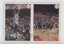 1991-92 Front Row Promo Strips /25000 Rick Fox Robert Pack #3/83 3c7