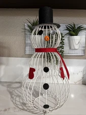 Snowman Table Top Wine Cork Holder