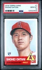 2018 TOPPS LIVING #7 SHOHEI OHTANI ROOKIE RC PSA 10