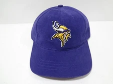 Vintage NFL Minnesota Vikings LOGO Strapback Hat 90s Logo Athletic NEW NWT