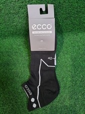 ECCO Tour Lite Low Cut Socken, Schwarz, Gr&ouml;&szlig;e: 42-44, Herren