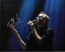 * MATT BERNINGER * signed 8x10 photo * THE NATIONAL * COA *