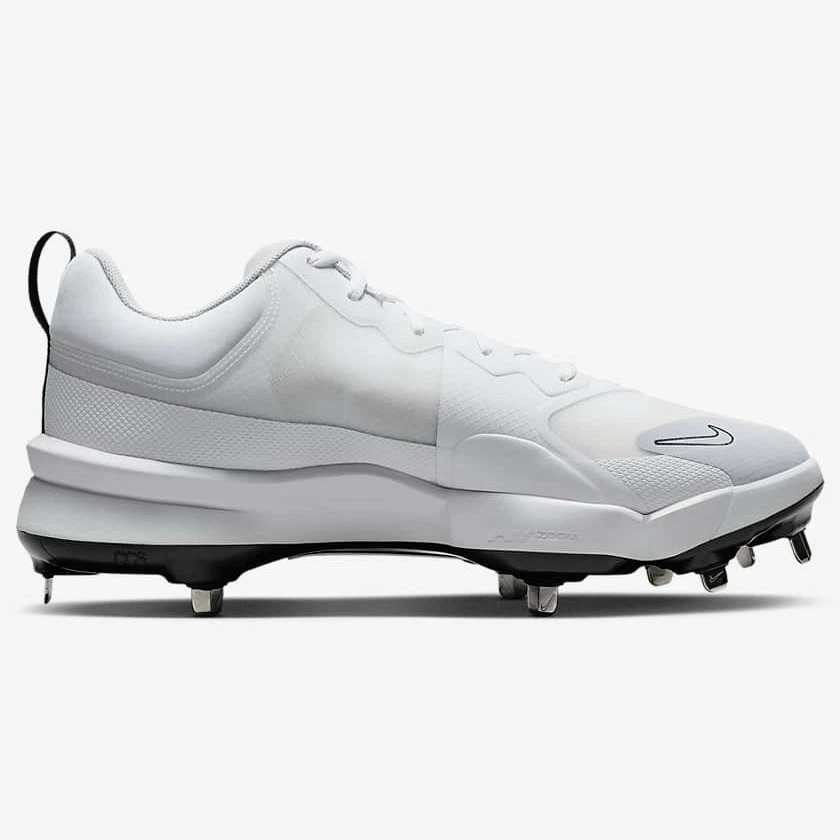 Botines de béisbol Nike Force Zoom Trout 9 Pro blanco platino FB2907-102 para hombre talla 8 Foto 3 de 4