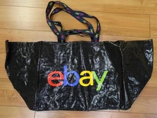 eBay Swag Extra Large Tote Bag Oversized Foldable Ikea style shopping Exclusive
