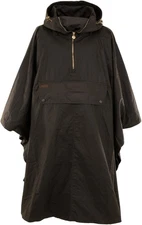 Outback Trading Unisex 2101 Waterproof Packable Cotton Oilskin Poncho, One Size