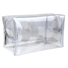 Fashion Stationery Pencil Case Large Capacity Pouch for Organisation Clear See