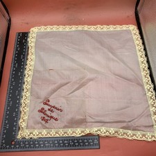 Original 1918 WW1 Britisch / Franz&ouml;sische Armee Sweetheart Bestickt Taschentuch