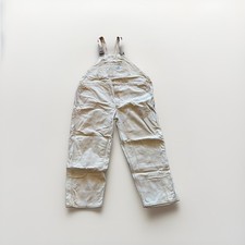 Carhartt Duck Bib Canvas Overalls Mens 52 x 32 R19 BRN Brown Workwear