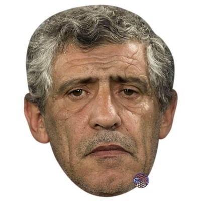 Fernando Santos Big Head. Larger than life mask.
