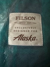 NEW Alaska Airlines First Class FILSON Throw Blanket SEALED Never Used Oneworld