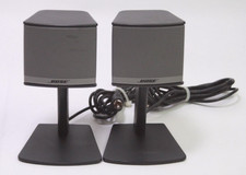 Bose Companion 3 Series II Satellite Speakers Pair with Stands