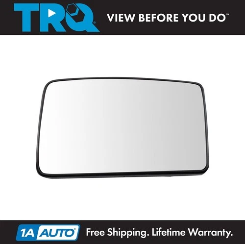 TRQ Left Lower Mirror Glass Fits 2013-2016 Ford