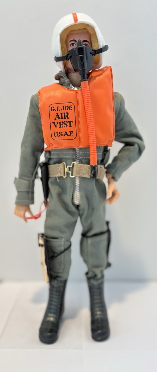 Joe Action Man Gi Joe Scramble Pilot Sold At Auction: Vintage