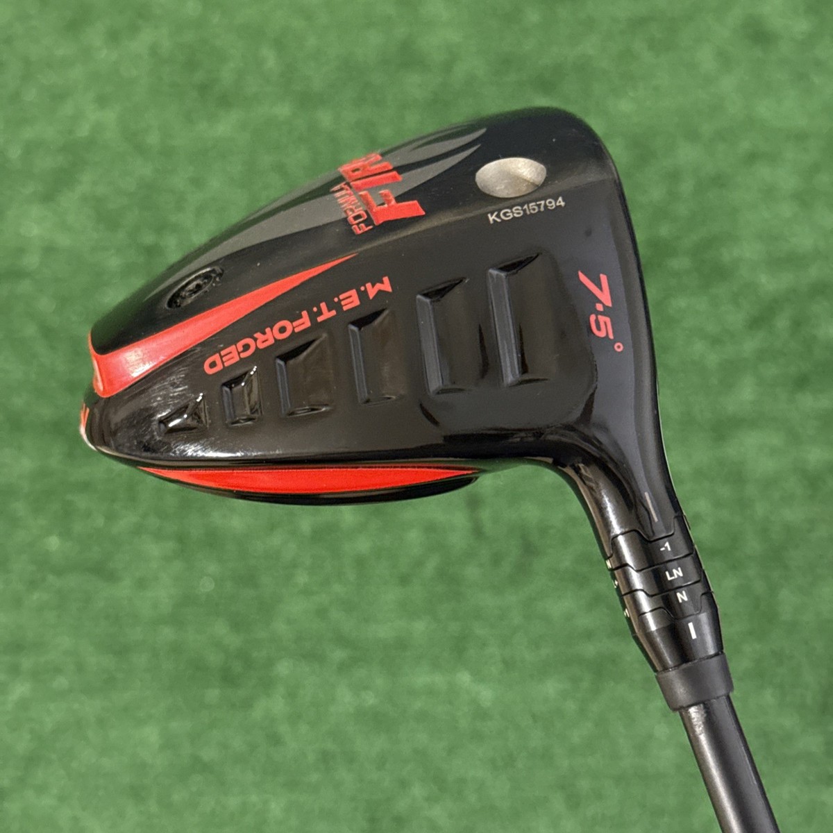 Krank Golf Formula Fire Pro Driver 7.5* HZRDUS 6.0 70g Stiff