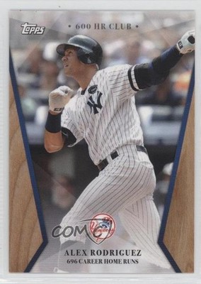 2017 Topps On Demand 600 HR Club /1632 Alex Rodriguez #8 1z9