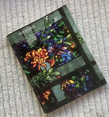 Sotheby's 1988 Catalog 20th Century Decorative Arts June 8-9 Tiffany PRICES Incl