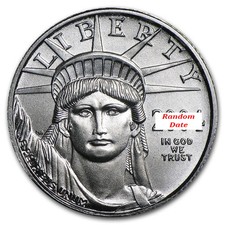 Platinum American Eagle *Random Date* - 1/10 oz 2731.40 per troy oz