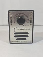 Vintage Retro Electro-Mat Company Mark 4 Metrognome Tested