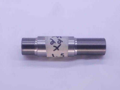 SHOP MADE M22 X 1.5 THREAD PLUG GAGE 22 METRIC GO AND NO GO INSPECTION ...