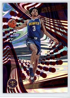 2023-24 Panini Revolution Rookies Red Swirl /199 Julian Strawther Rookie RC 6q5