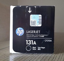 HP 131A Black Original LaserJet Toner Cartridge, 1,520 pages, CF210A