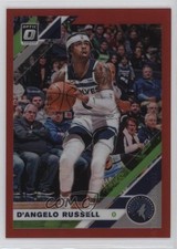 2019 Panini Chronicles Donruss Optic Traded Red /149 D'Angelo Russell #512 07d9