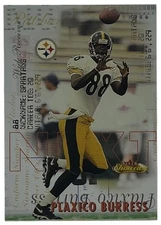 2000 Fleer Showcase Next #7N Plaxico Burress Pittsburgh Steelers