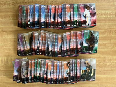 2025 Topps Chrome Star Wars Complete Set of 200 cards NrMt