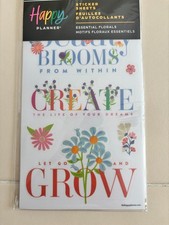 The Happy Planner Sticker Sheets - Essential Florals