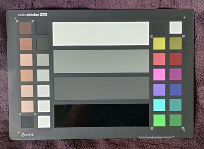  X-Rite ColorChecker Video - Profesional A4 size, Unused