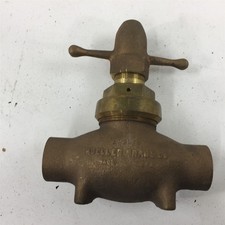 Mueller Brass Streamline Line Valve 1-1/8" Sweat to Sweat