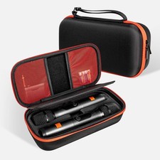 Microphone Carrying Case Compatible with For JBL Party Box Dual Wireless Mics