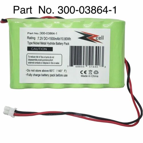 2-Pack Battery For Honeywell Lynx L3000, Lynx L5000, Lynx L5100, 300-03864-1 - Picture 2 of 8