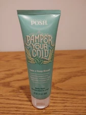 Perfectly Posh (Pamper Your Cold)  Body Balm (Sealed) NOS 3 fl oz.