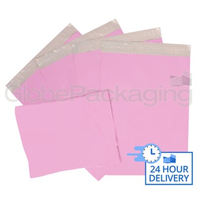 1000 x STARK PINK 17x22 ZOLL VERSAND POST POLY PORTO TASCHEN 17 x 22 Zoll (430x560 mm)
