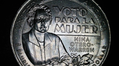 2022 P Error Nina Otero Warren Quarter AWQ - Die Issues Out of U.S. Mint Bag - Picture 7 of 10