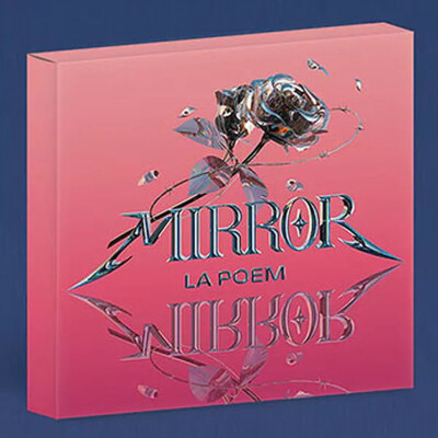 LA POEM MIRROR Single Album PLATFORM Ver ROSE/QR Card+4 Post Card+Card+Book Mark