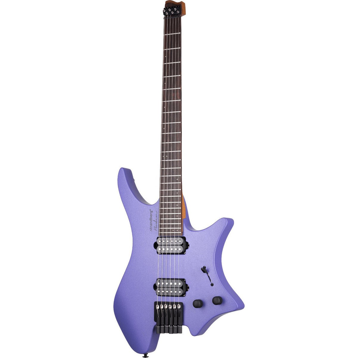 Beach Crew カウル・フェンダー パープル Strandberg Boden Essential 6 Headless Guitar, Rosewood Fretboard